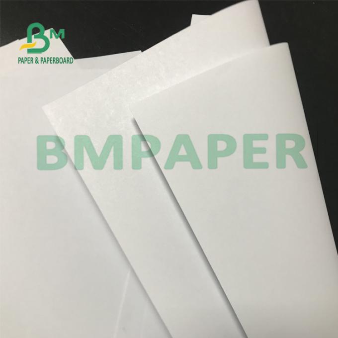50gsm - papier vergé blanc de l'épaisseur 80gsm lisse et surface plane