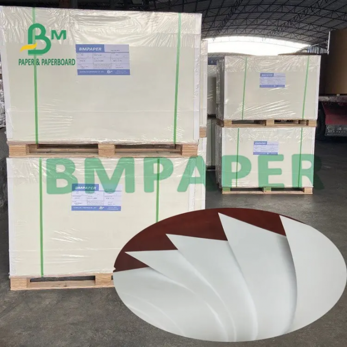 250gsm a enduit l'épicerie sulfurisée de carte lumineuse de catégorie comestible enveloppant le papier enorme