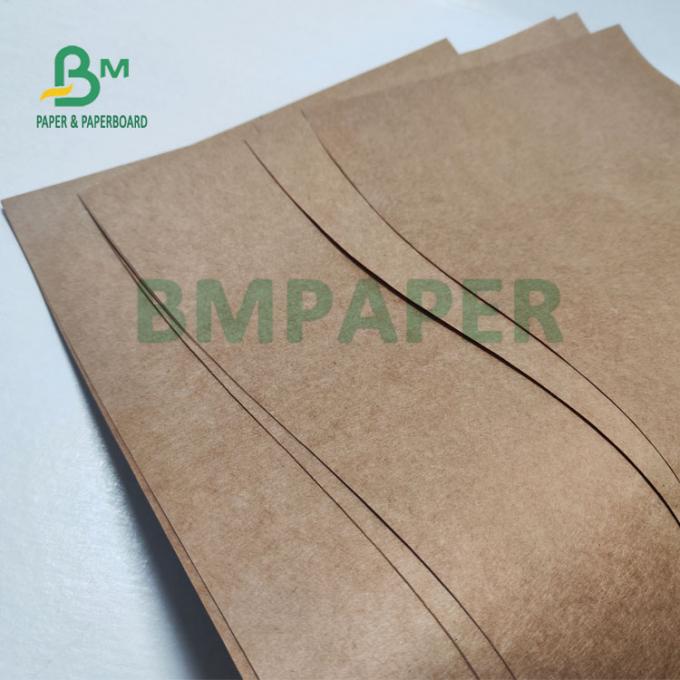 papier d'emballage de sac extensible à 80gsm 90gsm pour dureté des sacs 100cm de ciment la bonne
