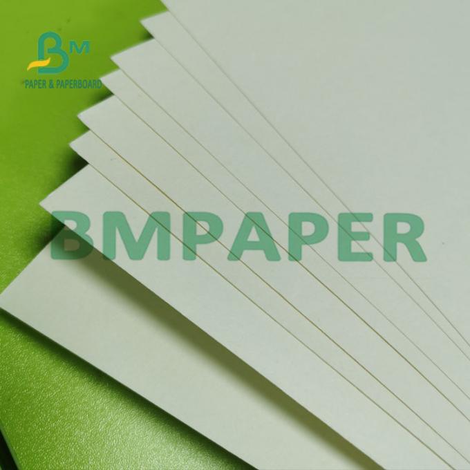 le PE 180g un latéral a enduit le papier blanc naturel de cuvette d'actions de tasse en petit pain (1)
