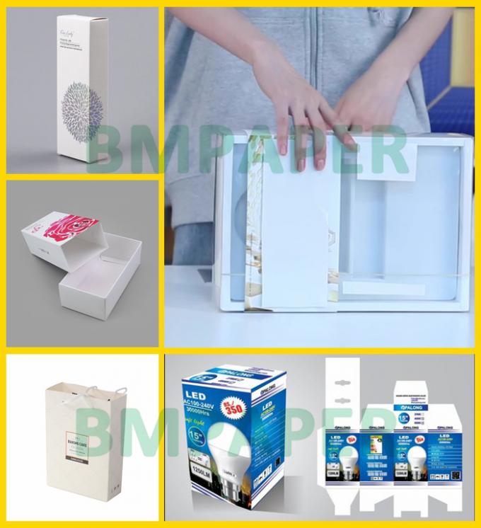 conseil en ivoire de 170gsm 190gsm C1S pour la blancheur à hauteur des étiquettes du fabriquant 30 x 40inch de vêtement
