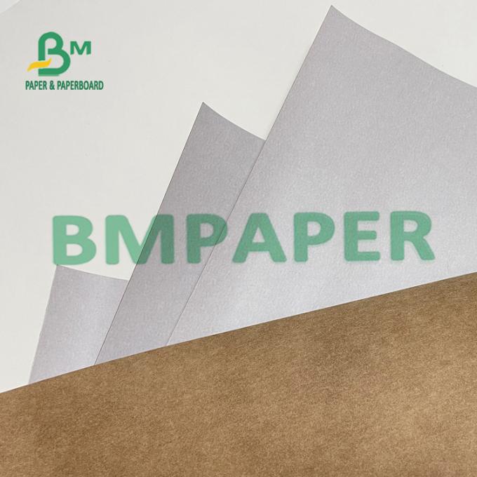 Résistance de larme lavable de papier d'emballage avec une couleur blanche latérale à Tote Bag