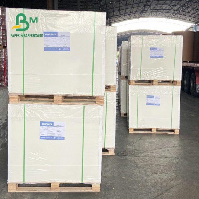 Panneau blanc enduit sûr de nourriture de côté de 100% un 275gsm 325gsm pour la nourriture de emballage