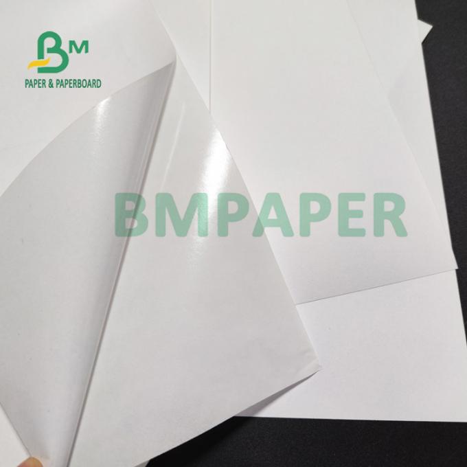 semi - papier 80gsm thermosensible auto-adhésif brillant pour le label 70 x 100cm de médecine