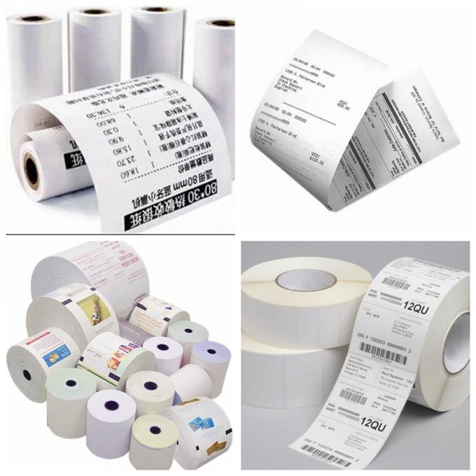 petits pains de papier de reçu thermique