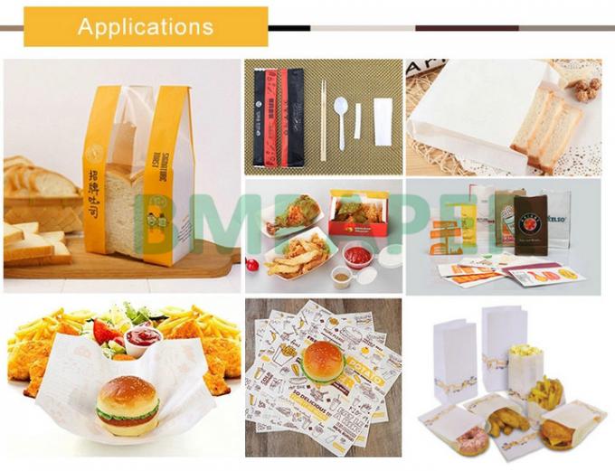 Imperméable le PE 40gsm + 10g a enduit le papier pour Sugar Sachet Food Safe 70cm