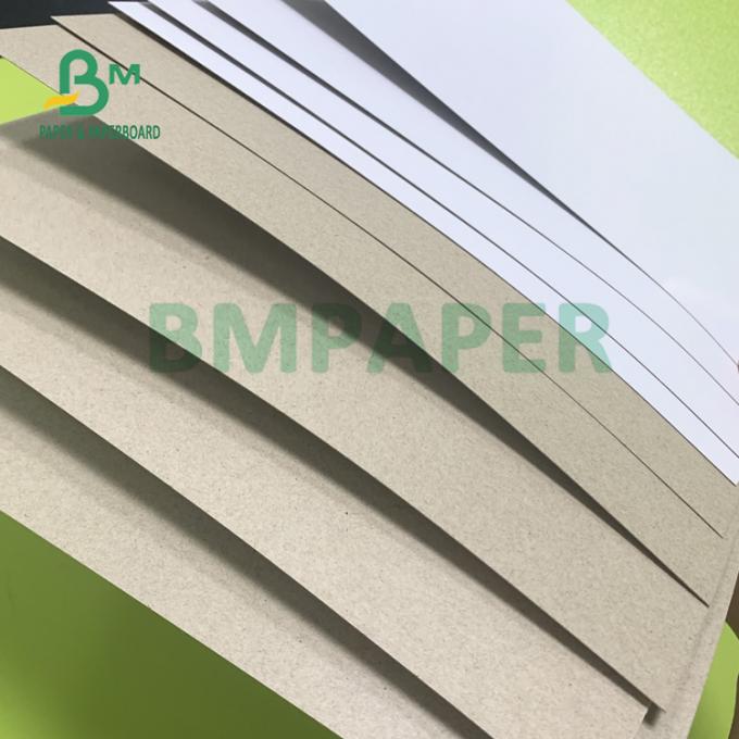 la rigidité de 200gsm 230gsm Clay Coated Grey Board High un côté a enduit