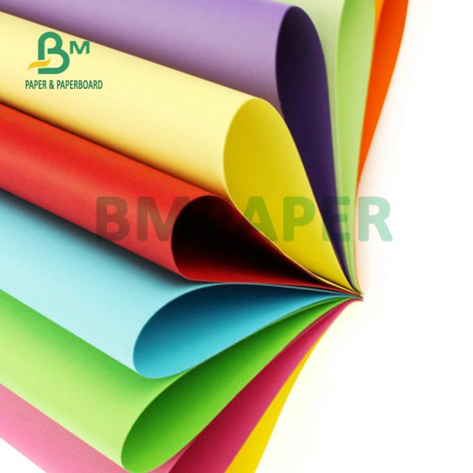 Papier de carte excentré coloré non-enduit pour la carte de voeux 720 x 1020mm