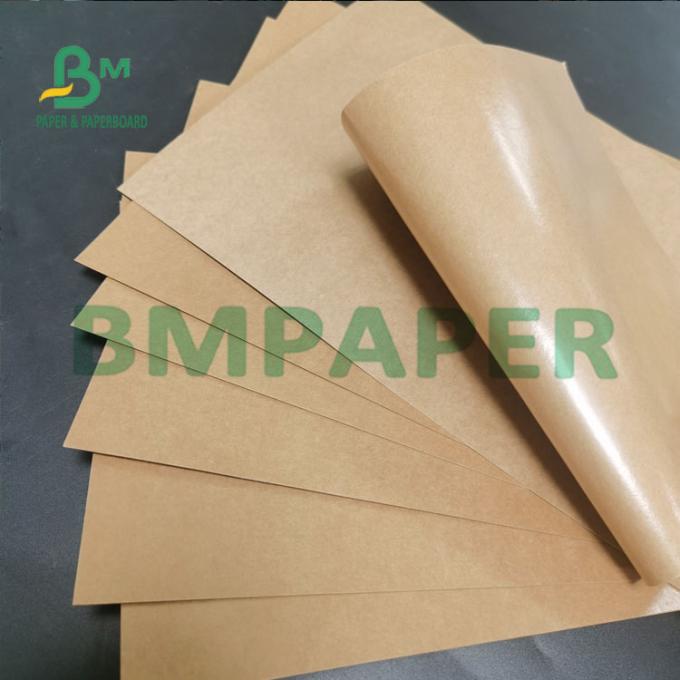 catégorie comestible de revêtement du PE 300g + 15g enveloppant le papier de Brown emballage pour l'emballage