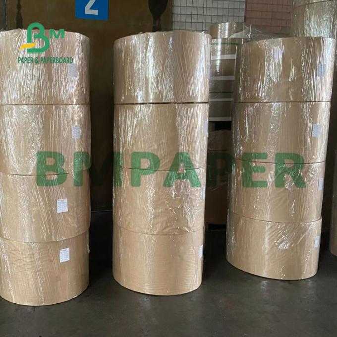 catégorie comestible de revêtement du PE 300g + 15g enveloppant le papier de Brown emballage pour l'emballage