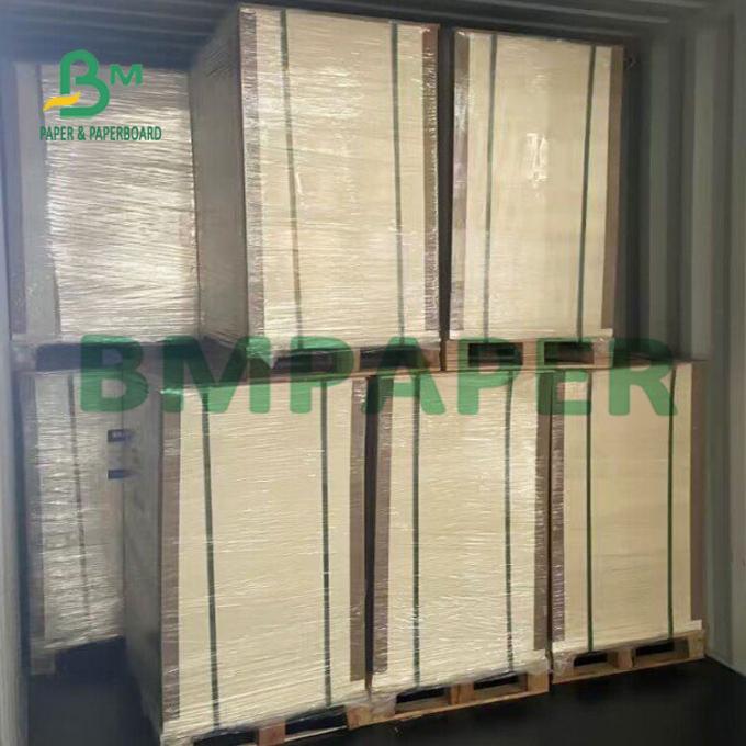 Un côté a enduit papier blanc non-toxique de 40g + de 15gPE emballage pour l'emballage de nourriture
