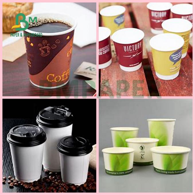 papier sûr de spécialité d'actions de tasse d'odeur de NO- 230gsm + 18gsm pour des cuvettes de Noodel