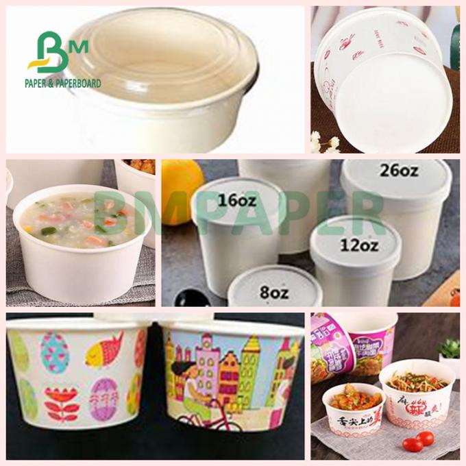 PE d'actions de la tasse 150gsm + 13gsm - les conseils enduits imperméabilisent la catégorie comestible