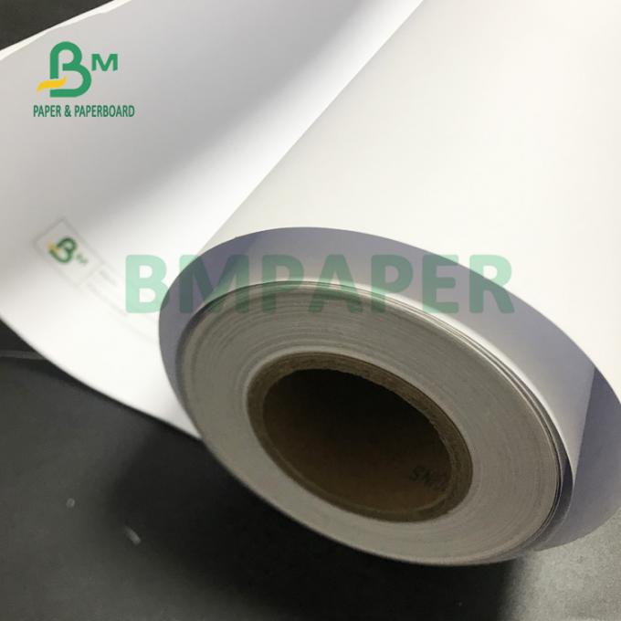 20lb deux dégrossit le DAO blanc injecte le papier vergé pour la représentation 914mm x 100m de conception