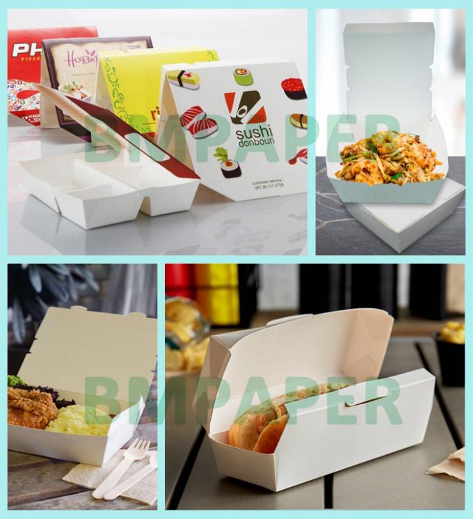 Sulfurisé papier de gamelle du PE 230gsm + 15g pour le paquet 700mm d'aliments de préparation rapide