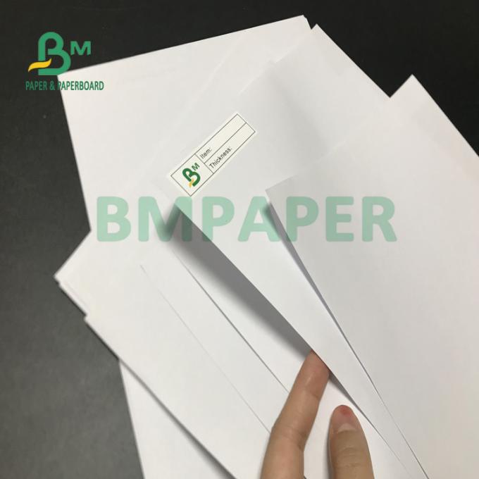 papier vergé blanc non-enduit de la bonne opacité 250gsm pour le papier 615mm x 860mm de document