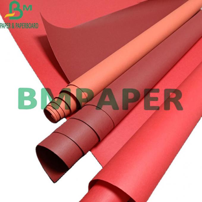 papier dégradable coloré lavable de 0.55mm emballage pour faire les sacs de emballage