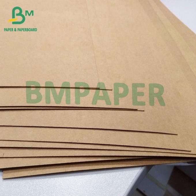 Bol de soupe naturel dégradable à actions de tasse de FDA Brown Papier d'emballage 250gsm de papier