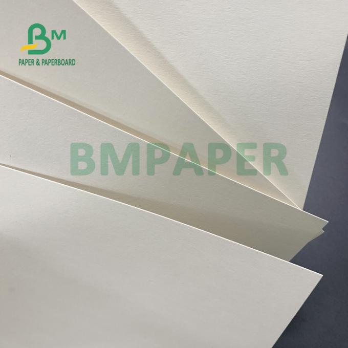 les côtés 390gsm deux blanchissent l'humidité blanche absorbant la pâte de bois de Papel 100%