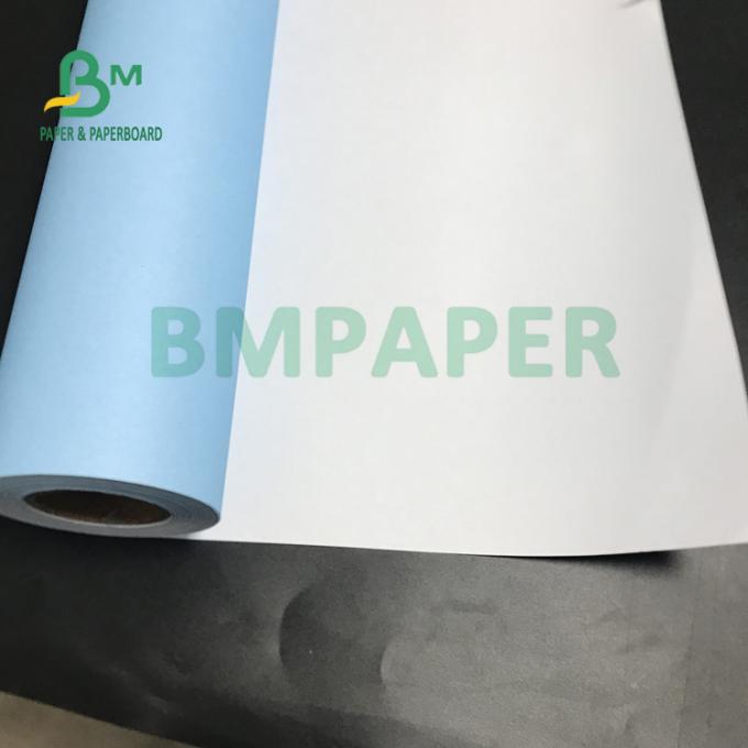 80gsm papier de modèle latéral simple de 440mm x de 100m pour la description de conception