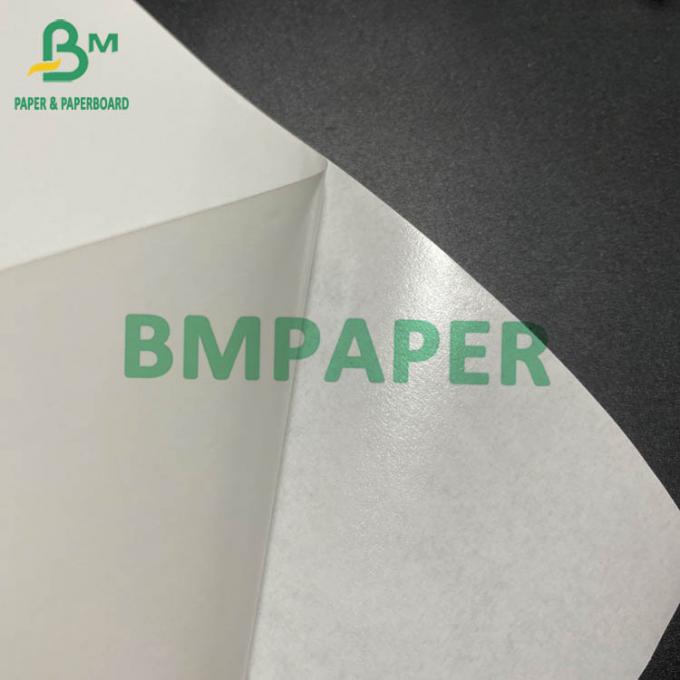  Papier blanc collant superbe auto-adhésif brillant d'autocollant de 78g 80g 157g