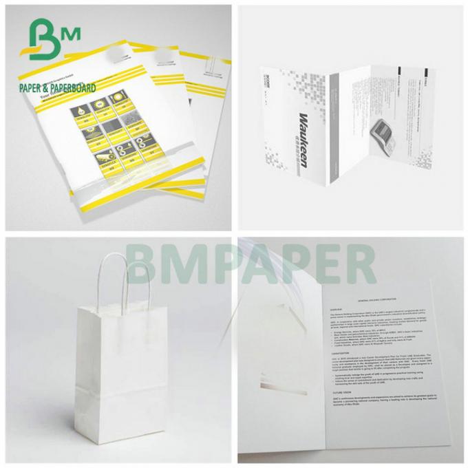 Le bois blanc lumineux de Vierge d'impression offset pâte le carton non-enduit 14PT 16PT