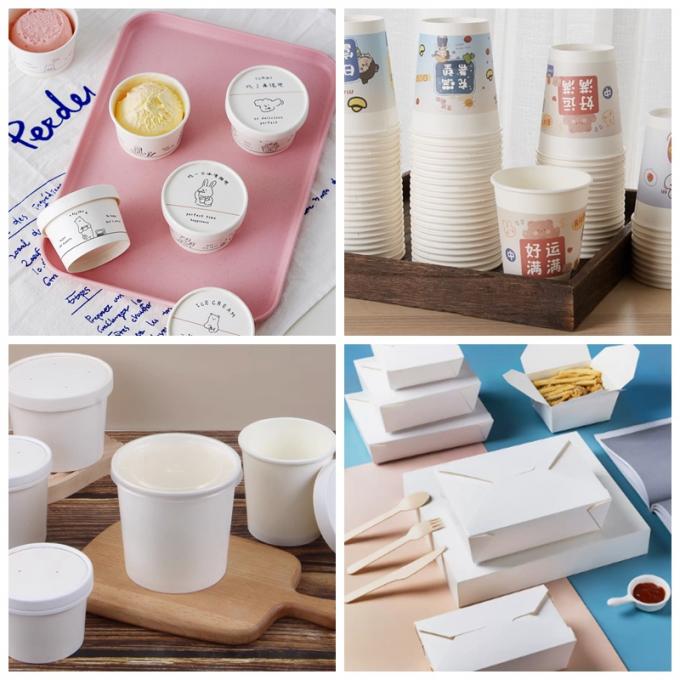 230g a enduit le papier imperméable matériel de polyéthylène d'actions de tasse de PE pour les tasses de papier