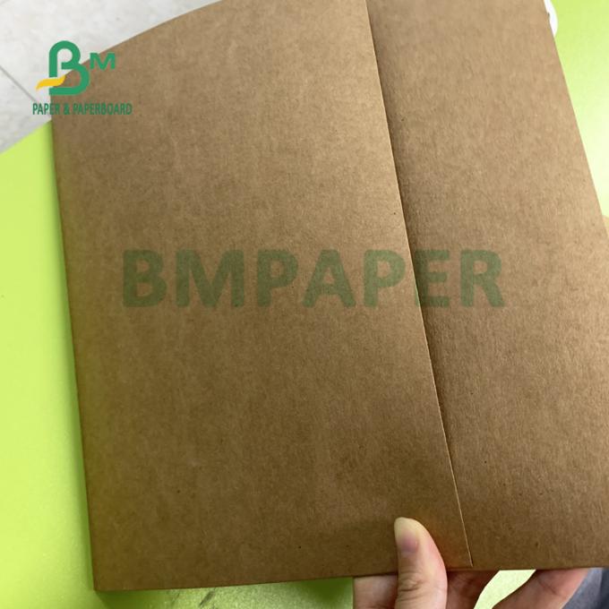 les feuilles de papier de 127g 160g Brown emballage pour la sortie enferme dans une boîte la Larme-résistance