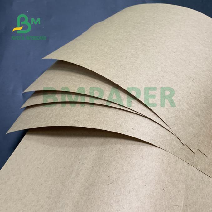 papier naturel 210mm x 297mm de haute résistance de 125g 127g Brown emballage
