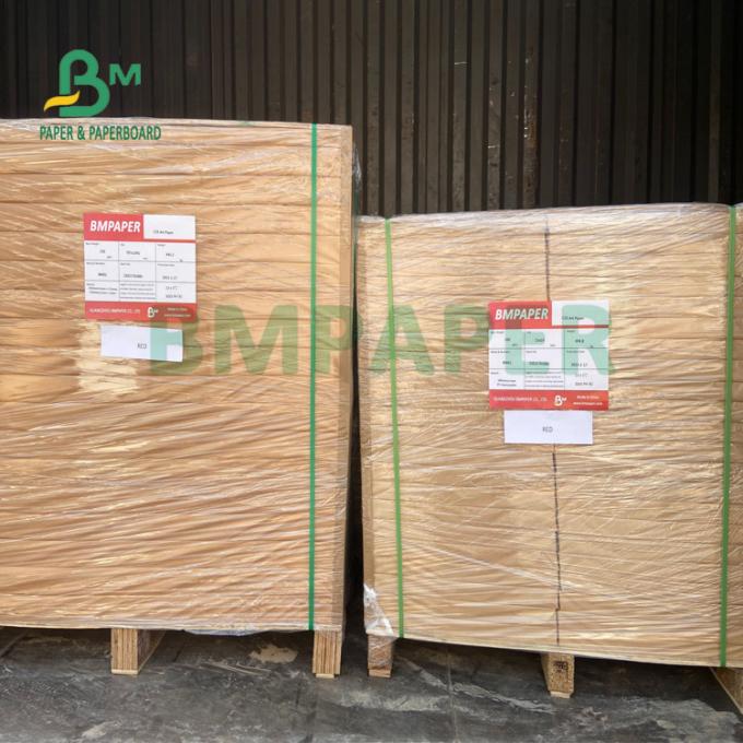 papier naturel 210mm x 297mm de haute résistance de 125g 127g Brown emballage