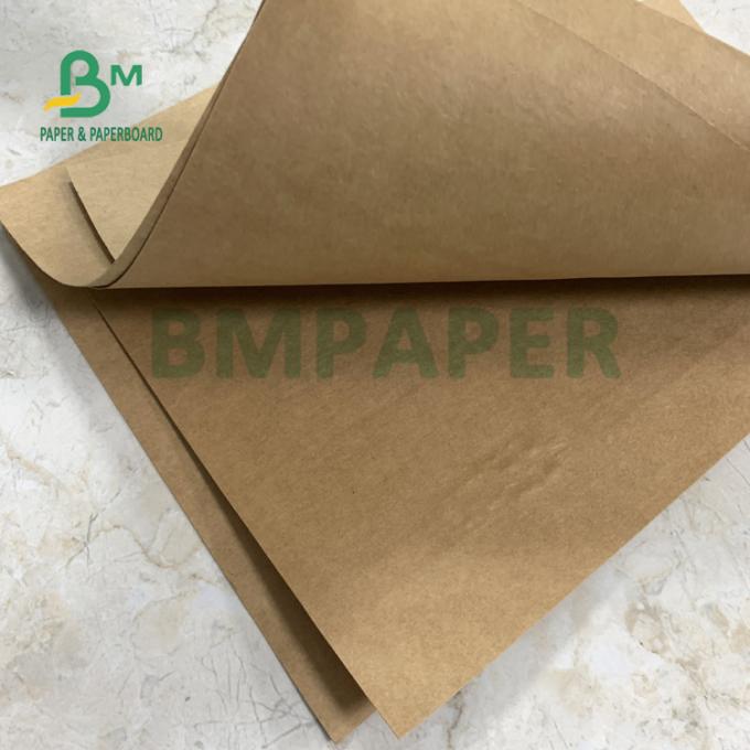 pâte de bois NO--violente foncée de Vierge de papier Rolls de 300gsm Brown emballage