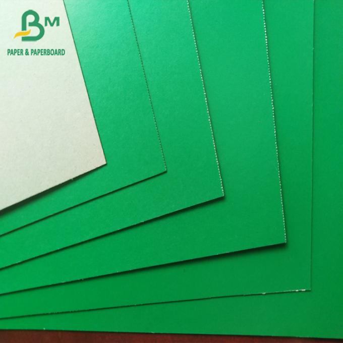 Dessus laqué vert Grey Back Paper Board du carton 1.2mm de dossiers