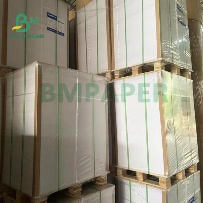 feuilles blanches lumineuses du papier 20lb vergé pour les notes collantes 450mm x 650mm