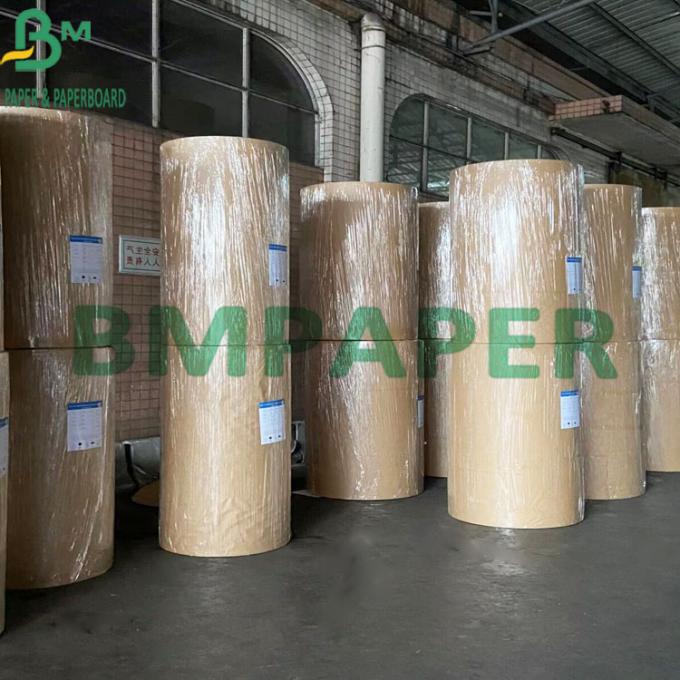 la catégorie 300gsm comestible a enduit le papier d'emballage blanc de Brown de retour pour le conteneur de nourriture