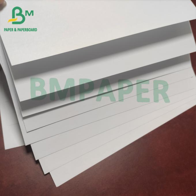 papier non-enduit blanc de Woodfree du papier 55gsm vergé feuille de 66 x de 106cm