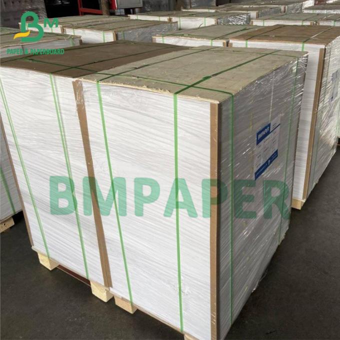 papier non-enduit blanc de Woodfree du papier 55gsm vergé feuille de 66 x de 106cm