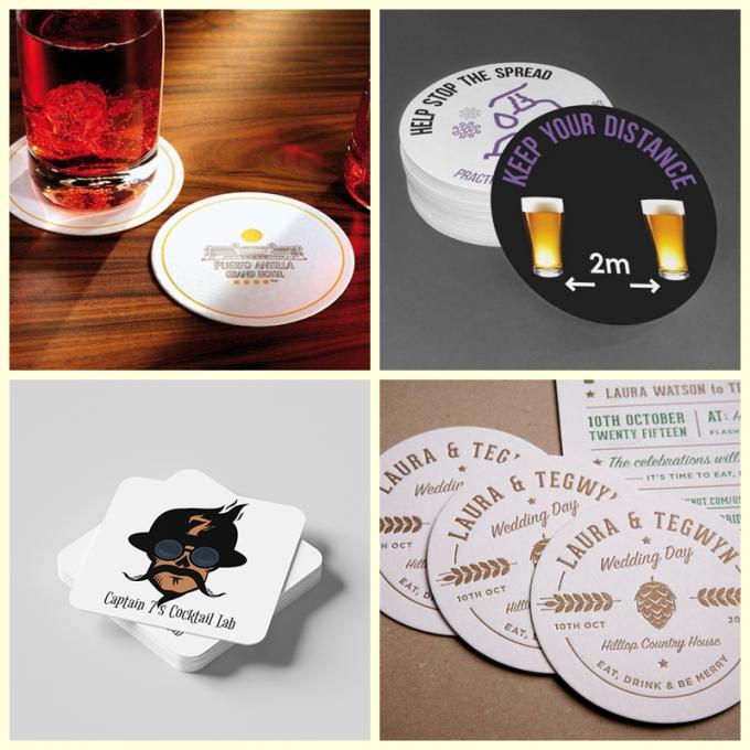 Haute bière blanche naturelle Mat Board du panneau de pâte de bois d'absorptivité 600um