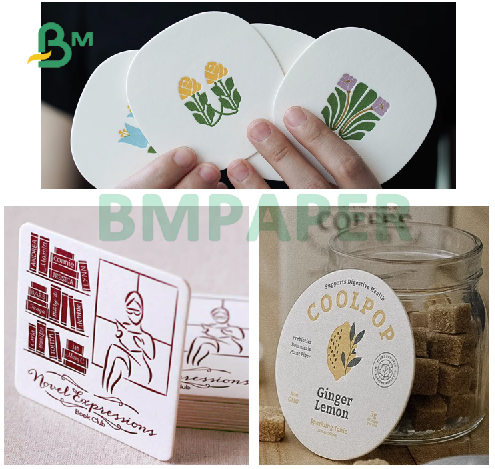 Bière 1.6mm blanche primaire Mat Board des fibres 1.2mm 1.4mm de 100% avec l'absorption élevée