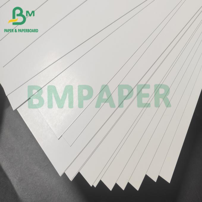 Papier enduit brillant 130gsm 115gsm 150gsm de côté de papier de double de C2S