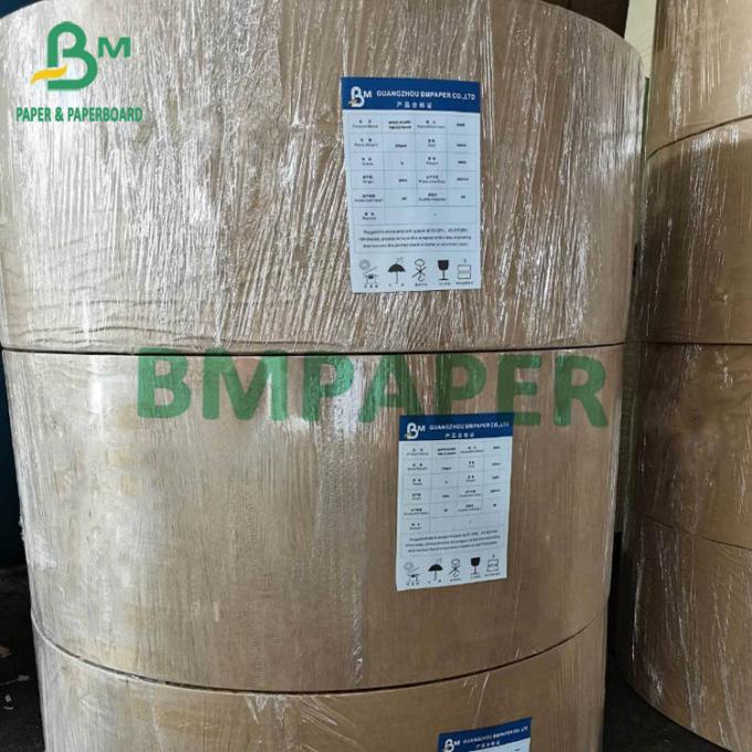 papier pour étiquettes blanc de bière de 65gsm 70gsm 75gsm pour l'impression offset 49cm 68cm 75cm