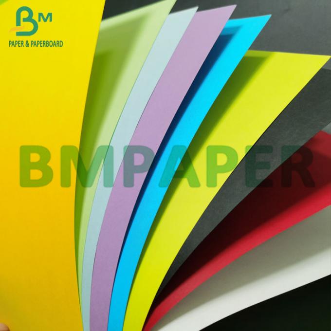 papier coloré disponible Bristol Packing Kraft Paper de différentes couleurs de 90g 110g (6)