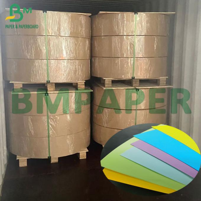 papier coloré disponible Bristol Packing Kraft Paper de différentes couleurs de 90g 110g (6)