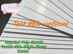 1.5mm épaisseur de carton de papier à double face Carton blanc pour cadre photo