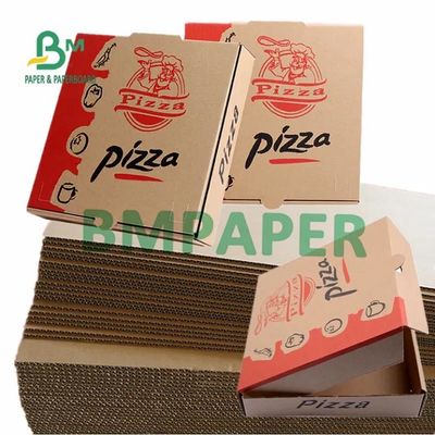 feuilles 1.5mm épaisses de carton ondulé de 1mm pour le conteneur de pizza