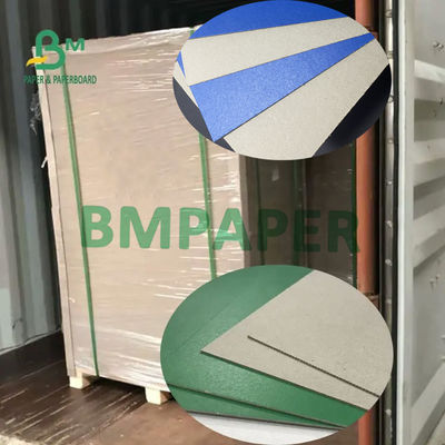 La compresse enduite Grey Backing Board Sheet Recycled de couleur noire vert-bleu réduisent en pulpe 1mm 1.2mm 1.5mm