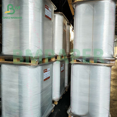 Papier d'emballage de paille blanc écologiquement dégradable pour paille 28g