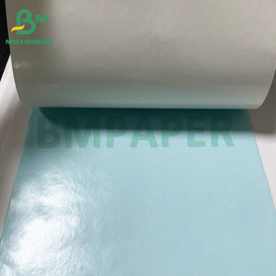 Papier de libération enduit de silicium blanc bleu, lisse à 80 grammes, résistant à la graisse