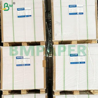 245gm feuilles de papier métallisé argenté laminé pour emballage de luxe