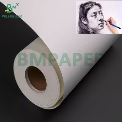 160 grammes 180 grammes Ruloir de papier de croquis d'art non recouvert pour le dessin 914 mm x 50 m