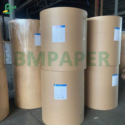 Papier kraft rayé de qualité alimentaire 50gsm 60gsm 80 x 1100mm pour sacs d'emballage alimentaire